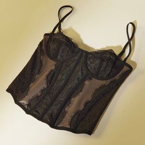 NWT out from under modern love corset black